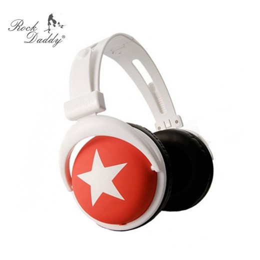 Red Star Red Headphone