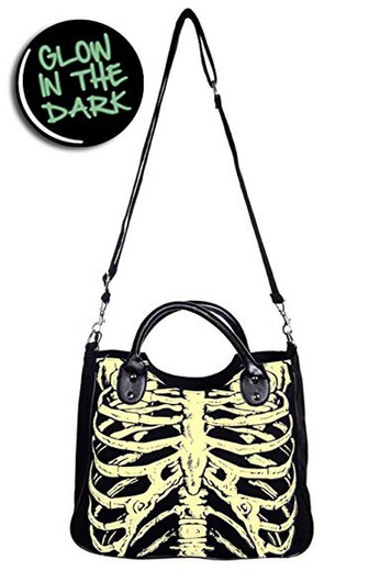 Bag glow in the dark skeleton