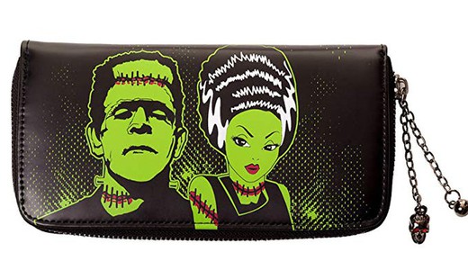 Frankenstein and bride wallet
