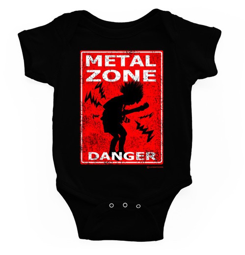 Body para bebé Metal Zone