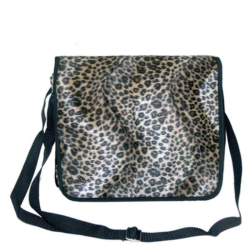 Bolsa de pele de leopardo