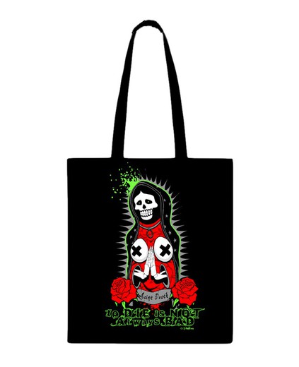 Bolso tipo tote bag  To Die is not