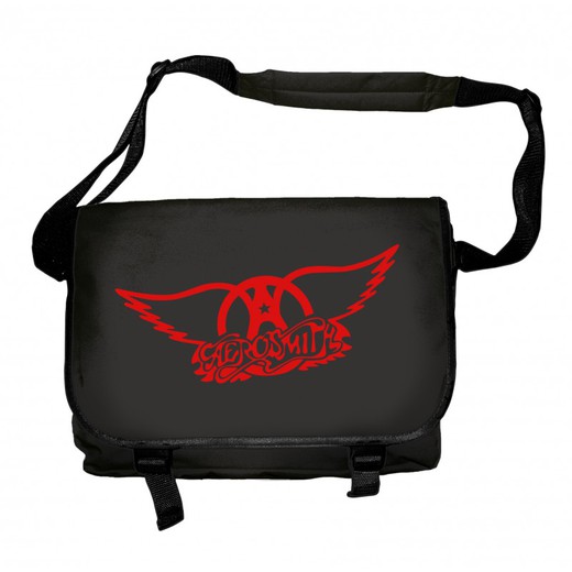Bolsa com logotipo do Aerosmith