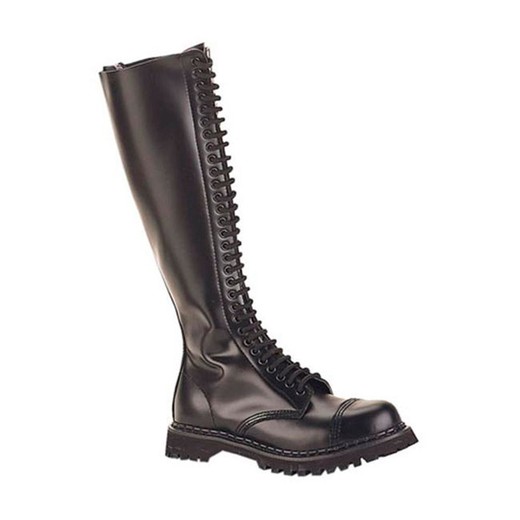 Boot Rocky-30 30 Eyelet S/T Black Leather