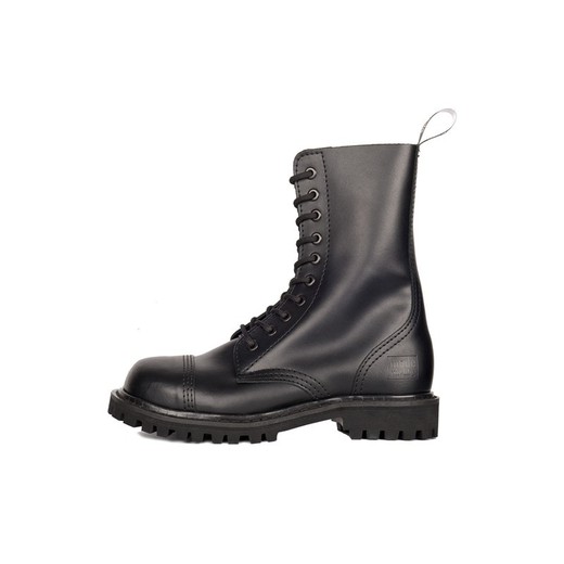 Botas Mode Wichtig 10-Eye Steel Boots Leather Black