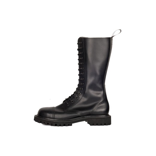 Botas Mode Wichtig 14-Eye Steel Boots Leather Black