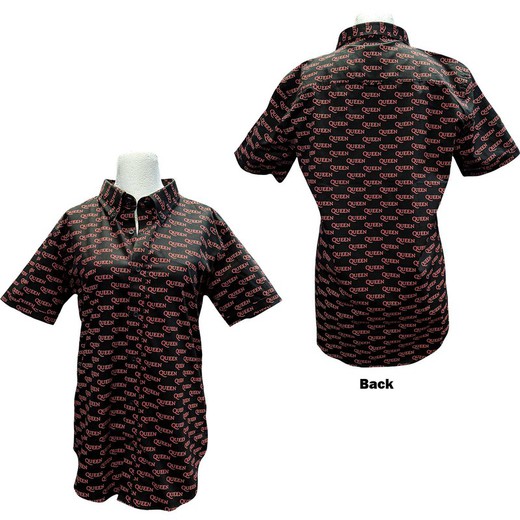 Camisa Queen unisex: Logo Pattern (All Over Print)