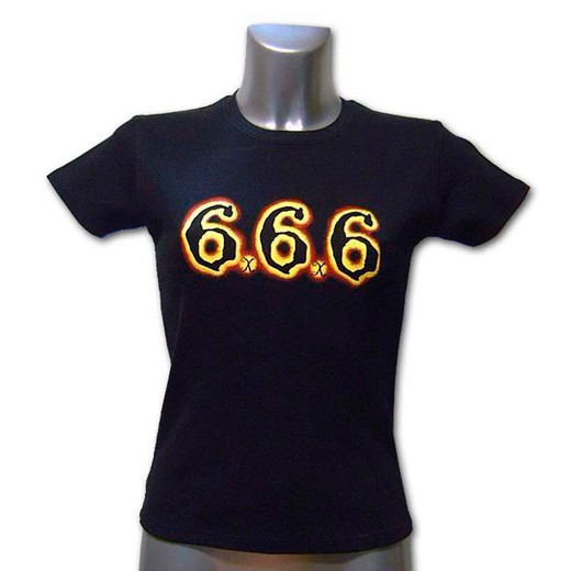 666 Feuer T-Shirt