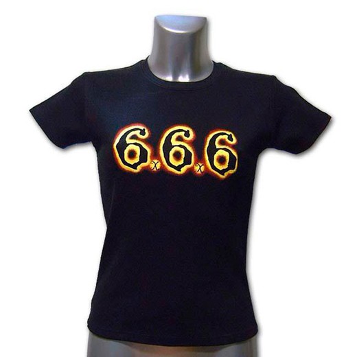 666 Maglietta del fuoco