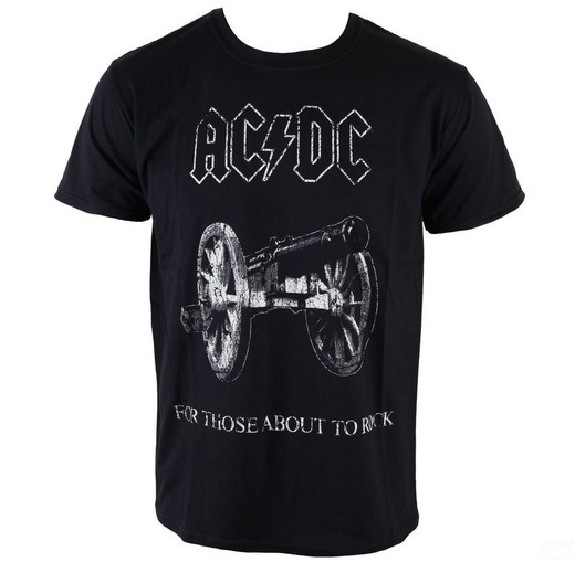 Camiseta Ac/Dc - For those about to rock