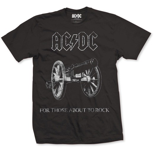 Camiseta AC/DC unisex: About to Rock