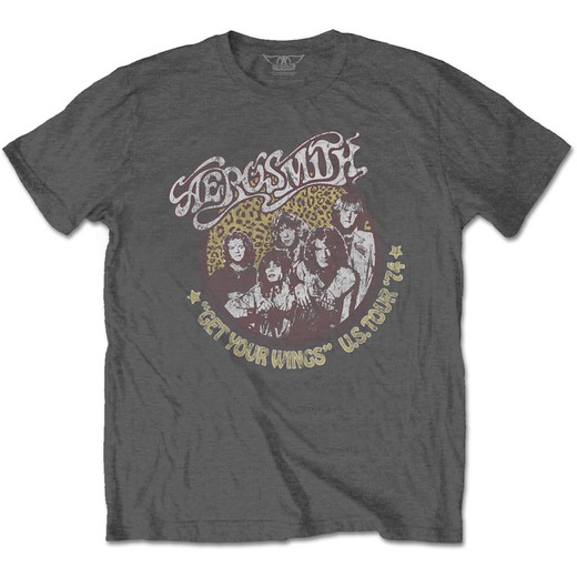 Camiseta Aerosmith unisex: Cheetah Print