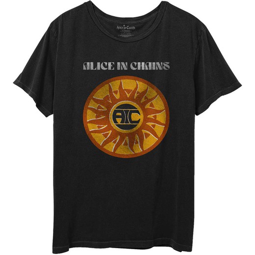 Camiseta Alice In Chains unisex: Circle Sun Vintage