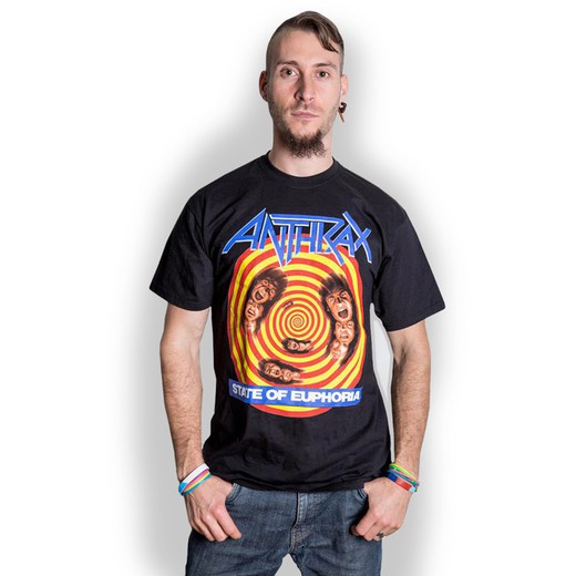 Camiseta Anthrax unisex: State of Euphoria