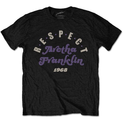 Camiseta Aretha Franklin unisex: Respect