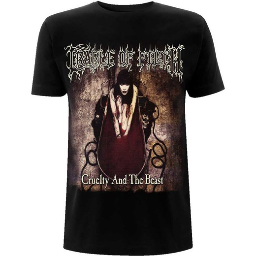 Camiseta Cradle Of Filth unisex: Cruelty & The Beast