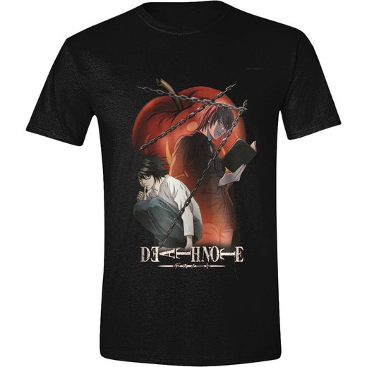 CAMISETA DEATH NOTE CHAINED NOTES