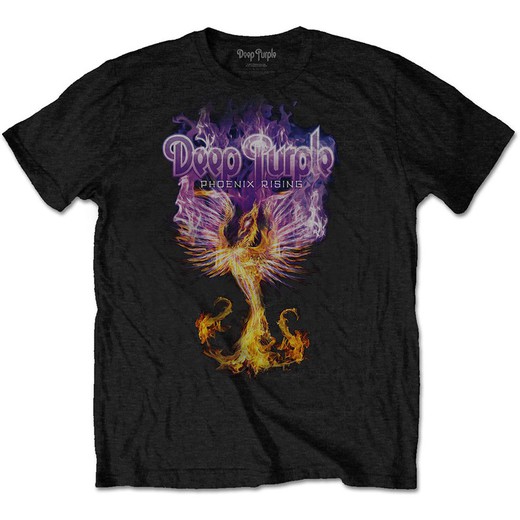 Camiseta Deep Purple unisex: Pheonix Rising