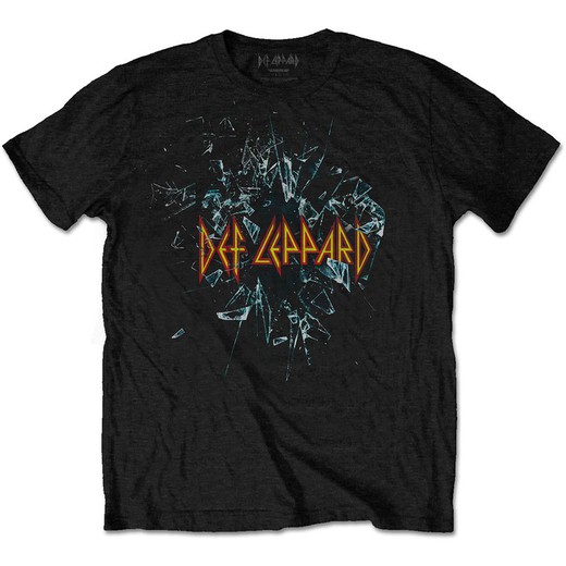 Camiseta Def Leppard unisex: Shatter