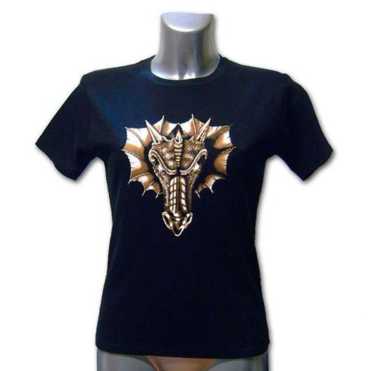 T-shirt tête de dragon