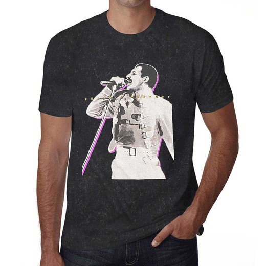 Camiseta Freddie Mercury unisex: Glow (Wash Collection)