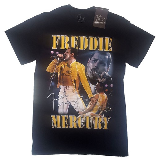 Camiseta Freddie Mercury unisex: Live Homage