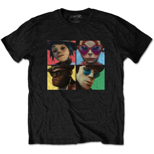 Camiseta Gorillaz unisex: Humanz