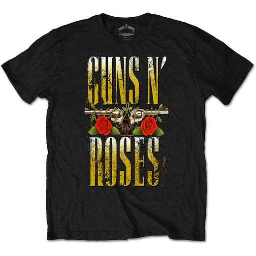 Camiseta Guns N' Roses unisex: Big Guns