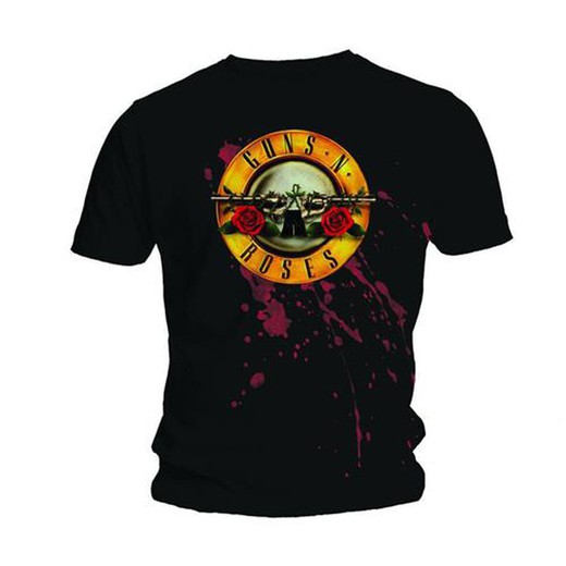 Camiseta Guns N' Roses unisex: Bullet