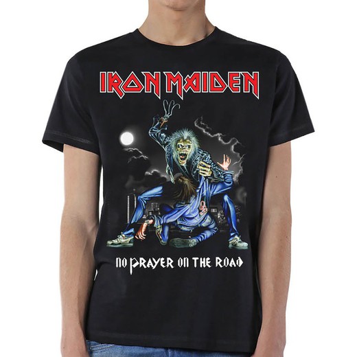 Camiseta Iron Maiden unisex: No Prayer On The Road