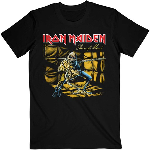 Camiseta Iron Maiden unisex: Piece of Mind