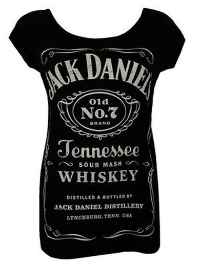 T-shirt di Jack Daniel.