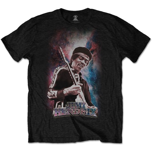 Camiseta Jimi Hendrix unisex: Galaxy