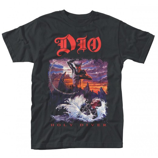 Camiseta Manga Corta Dio - Holy Diver