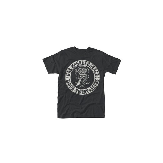 T-shirt a maniche corte Gas Monkey - Garage Blood Sweat & Beers