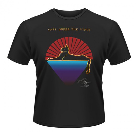 Jerry Garcia Kurzarm T-Shirt - Katzen