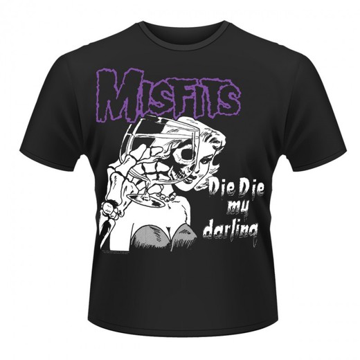 Camiseta Manga Corta Misfits - Die Die My Darling