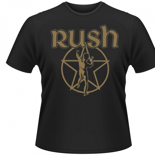 Camiseta de manga curta Rush - Metallic Starman