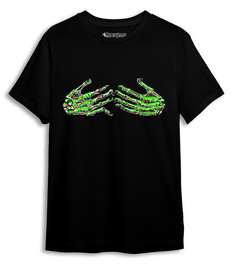 Camiseta manos Zombie