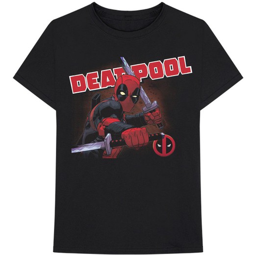 Camiseta Marvel Comics unisex: Deadpool Cover