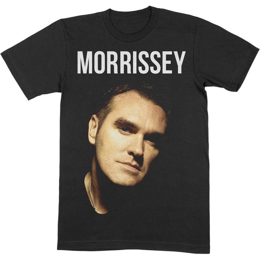 Camiseta Morrissey unisex: Face Photo