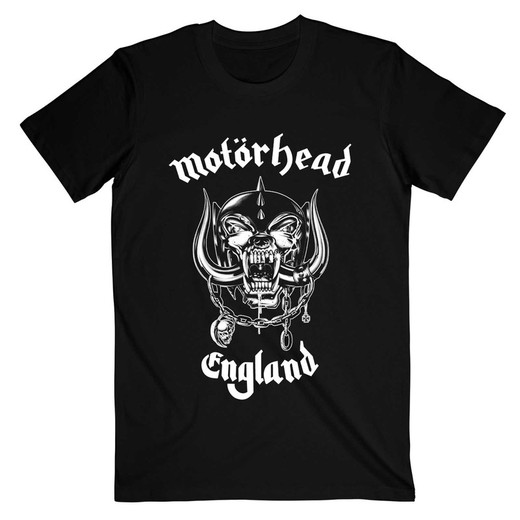 Camiseta Motorhead unisex: England