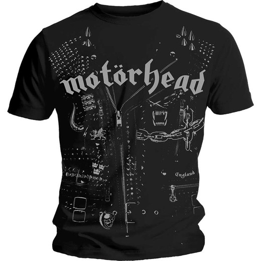 Camiseta Motorhead unisex: Leather Jacket