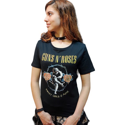 Camiseta mujer Oversize Guns'n'Roses - Sweet child o' mine