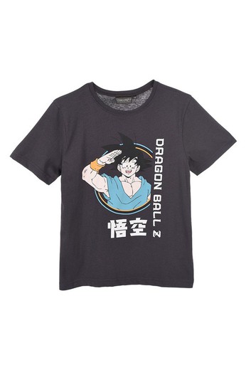 Camiseta Niño MC Dragon Ball Grey