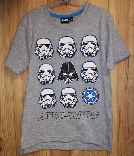 Camiseta de menino de Star Wars.