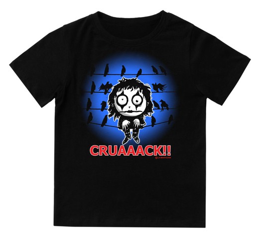 Camiseta para bebé Cruaaaack