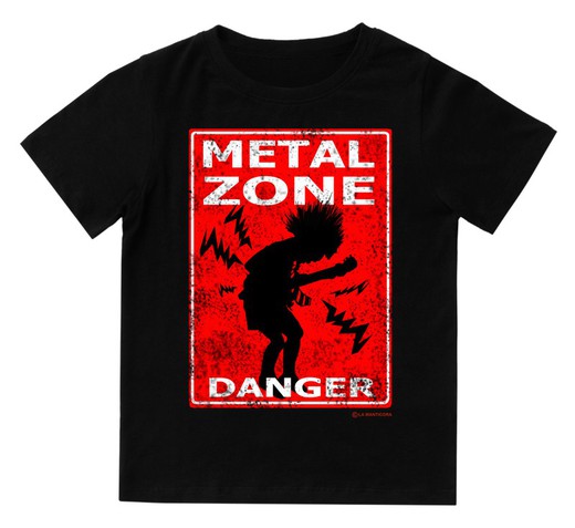 Camiseta para bebé Metal Zone