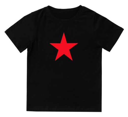 Camiseta para bebé Red Star