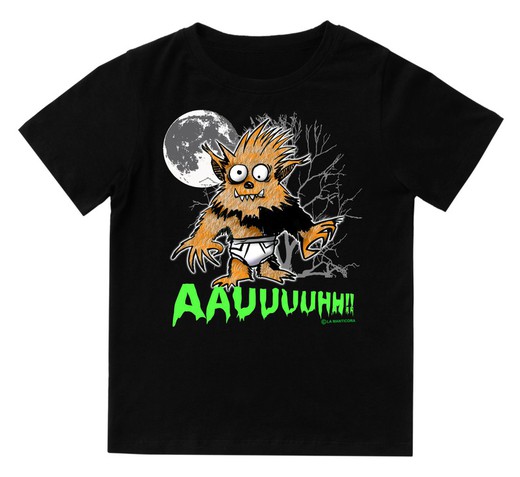 Camiseta para niño Aauuuuh